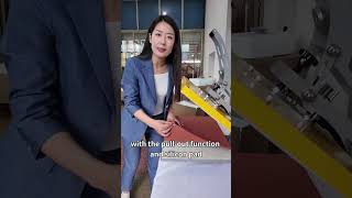 The 40*60cm magnetic semi-automatic heat press machine factory. #heatpressmachine #sublimation