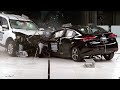 2016 kia sorento into 2018 kia forte 40 mph iihs crash test