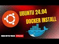 Ubuntu Server 24.04 Installation and Docker Install Part 1 #ubuntu
