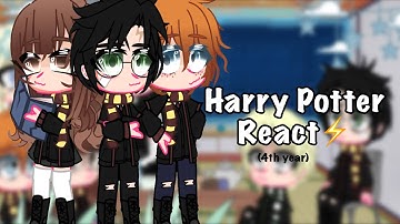 ⚡️💚 Harry Potter 4th year react || short ||