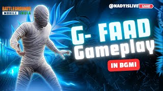 G-FAAD GAMEPLAY IN TDM😂  | NADYISLIVE | BGMI LIVE