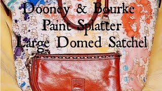 Why is this the handbag for the 16th Day of Dooney & Bourke????? DB1975 Paint Splatter Domed Satchel