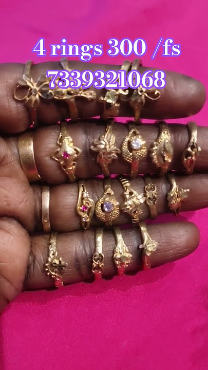 4 rings 300/fs, 7339321068 watsapp
