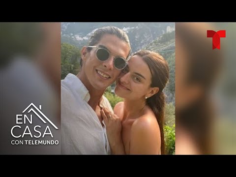 Alix Aspe, conductora de La Mesa Caliente se compromete en Italia | En Casa Con Telemundo