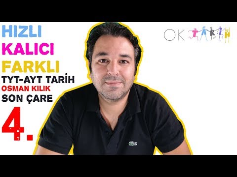 4. İlk Türk Devletleri / 2023 TYT - AYT Tarih / Osman Kılık SON ÇARE Serisi