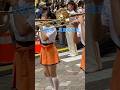 2022年真夏の東京 京都橘高校吹奏楽部 丸の内仲通り総文パレード #オレンジの悪魔 #京都橘高校吹奏楽部