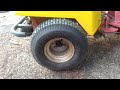 Tracteur tondeuse pneu qui ce dgonflela solution