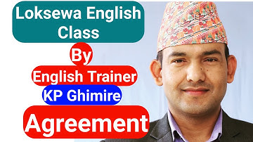 English Class By KP Ghimire Sir Agreement,Concord
