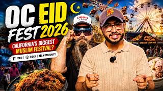 OC EID FEST 2026 🌙 | Halal Food, Rides &amp; 15,000 People!