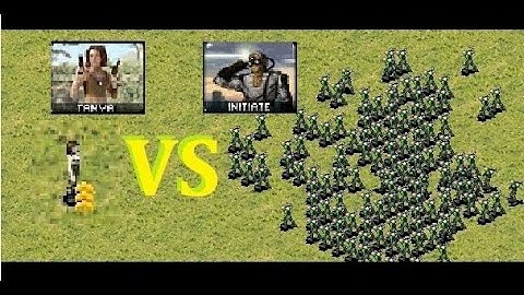 How many 𝐈𝐧𝐢𝐭𝐢𝐚𝐭𝐞𝐬 can 𝐓𝐚𝐧𝐲𝐚 stop? - RedAlert 2 Yuri