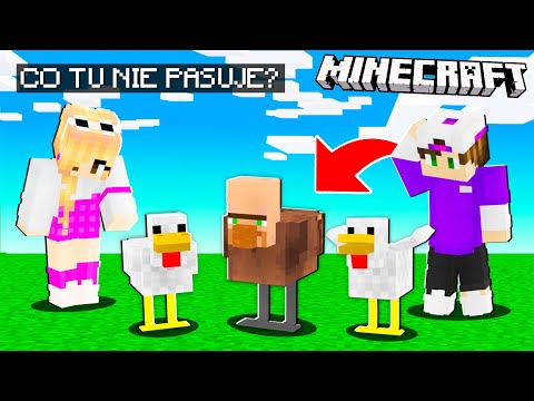 MINECRAFT ale COŚ TUTAJ NIE PASUJE z DZIEWCZYNĄ!