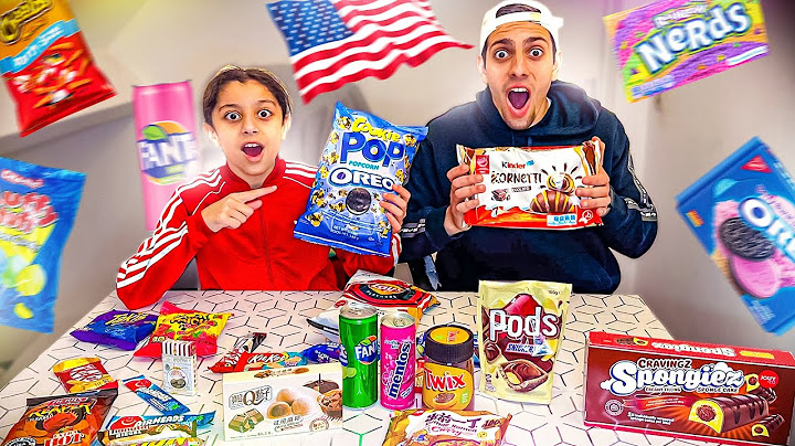 ON TESTE DES PRODUITS AMÉRICAINS POUR LE DINER DU RAMADAN ! 🥳 ( C'est vraiment trop bon)