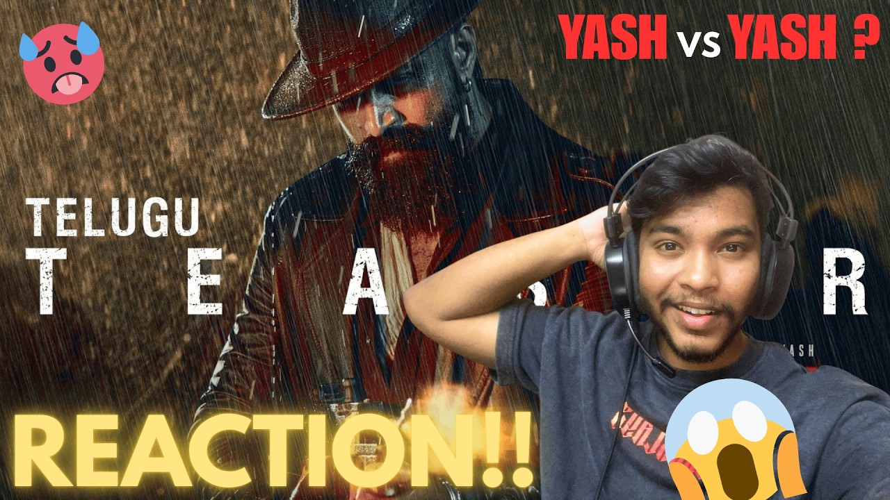 TOXIC Official Telugu Teaser Reaction 😱🔥 | YASH vs YASH… THIS WAS BRUTAL! 🤯
