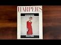 British Harper's Bazaar March 1964 International Collections, Haute Couture | ASMR Magazine Flip