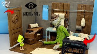THE JANITOR (ROGER) and SIX - Part 1 - new Room Little Nightmares diorama by Dimia Clay