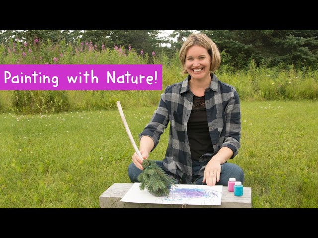 Make Your Own Nature Paint Brushes for Kids - Happy Toddler Playtime