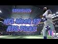 NFL Week 17 Game Picks (Against the Spread) - YouTube