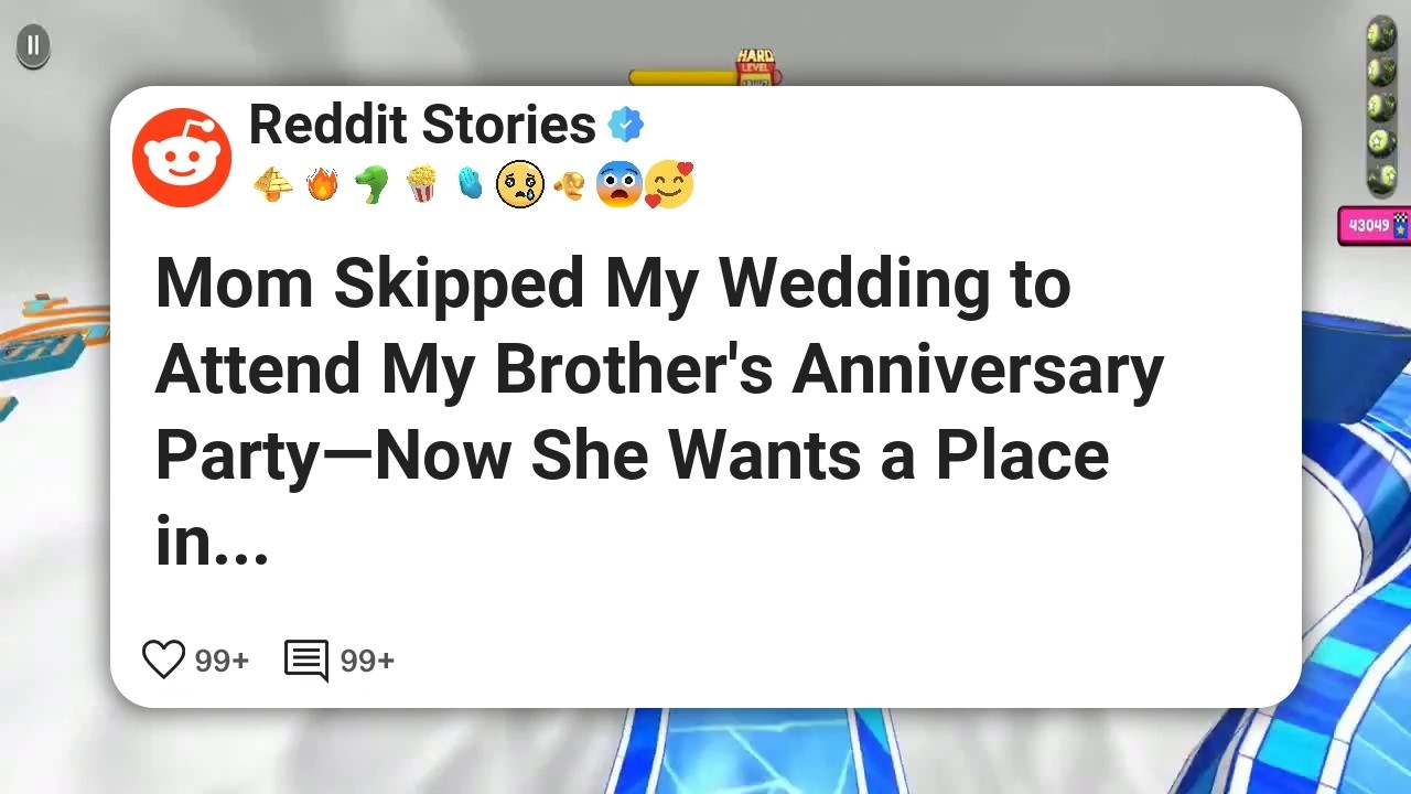 Mom Skipped My Wedding to Attend My Brother’s Anniversary Party—Now She Wants a Place in #reddit