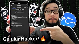 Virei HACKER só com o CELULAR! - Testando Kali NetHunter Pro