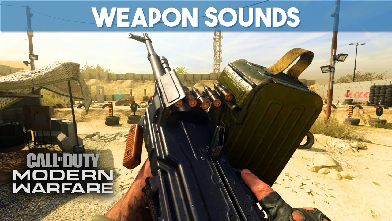 Call of Duty: Modern Warfare (2019) [Weapon Sounds] - YouTube