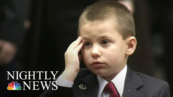 New York Cops 4-Year-Old-Son Gives Heartbreaking Salute at Funeral | NBC Nightly News