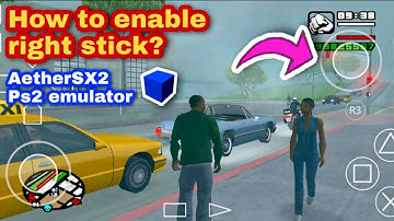 AetherSX2 How to enable right stick | How to add buttons and right analog stick 2025