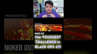 the HARDEST CHALLENGE in BLACK OPS 6! ☢ (BO6 Nuked Out Calling Card Dark Ops)