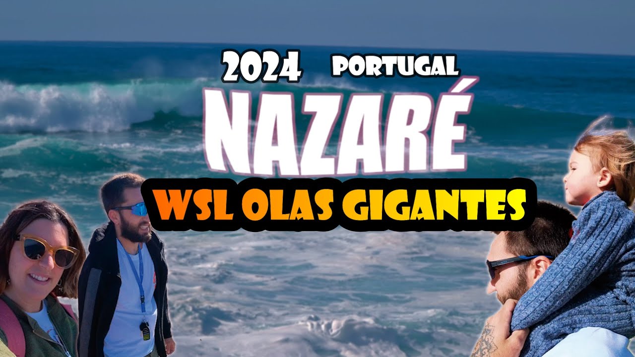 🏄‍♂️🤙🏼🌊NAZARÉ ¡Campeonato OLAS + GRANDES DEL MUNDO 2024! WSL PORTUGAL