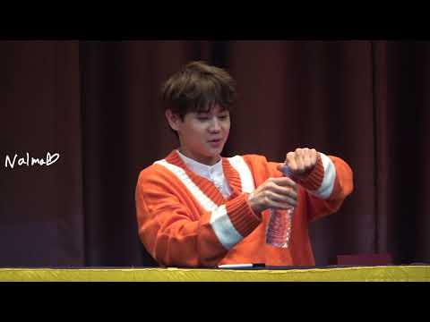 180310 요섭 김공 팬싸 중, 왜 내 목마름을 여러분들이 판단하지이? & 안 마려워요~!
