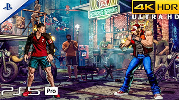 Fatal Fury: City of the Wolves - Cristiano Ronaldo Gameplay | 4K 60FPS HDR | PS5 Pro No Commentary