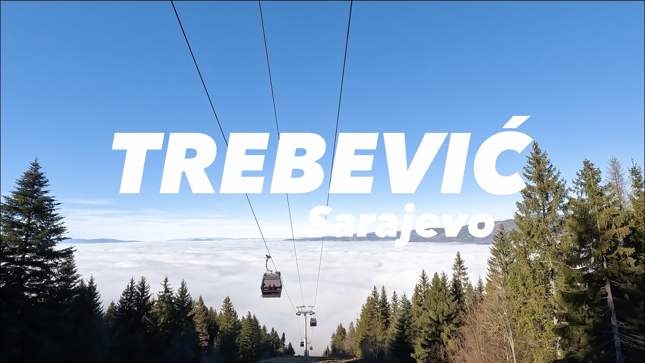 Povratak u maglu: vožnja Žičarom sa Trebevića (4K)