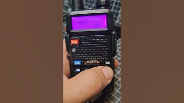 BAOFENG UV-5R KEEP SCREEN ON