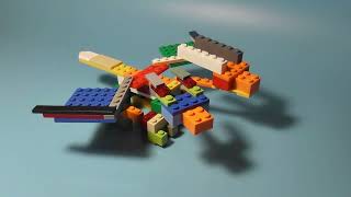 How to build with lego. Two headed dragon.