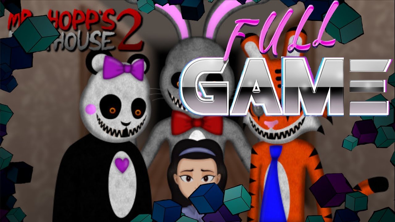 Mr Hopps Playhouse 2 HORROR GAME Full Game ENDING No Commentary - YouTube