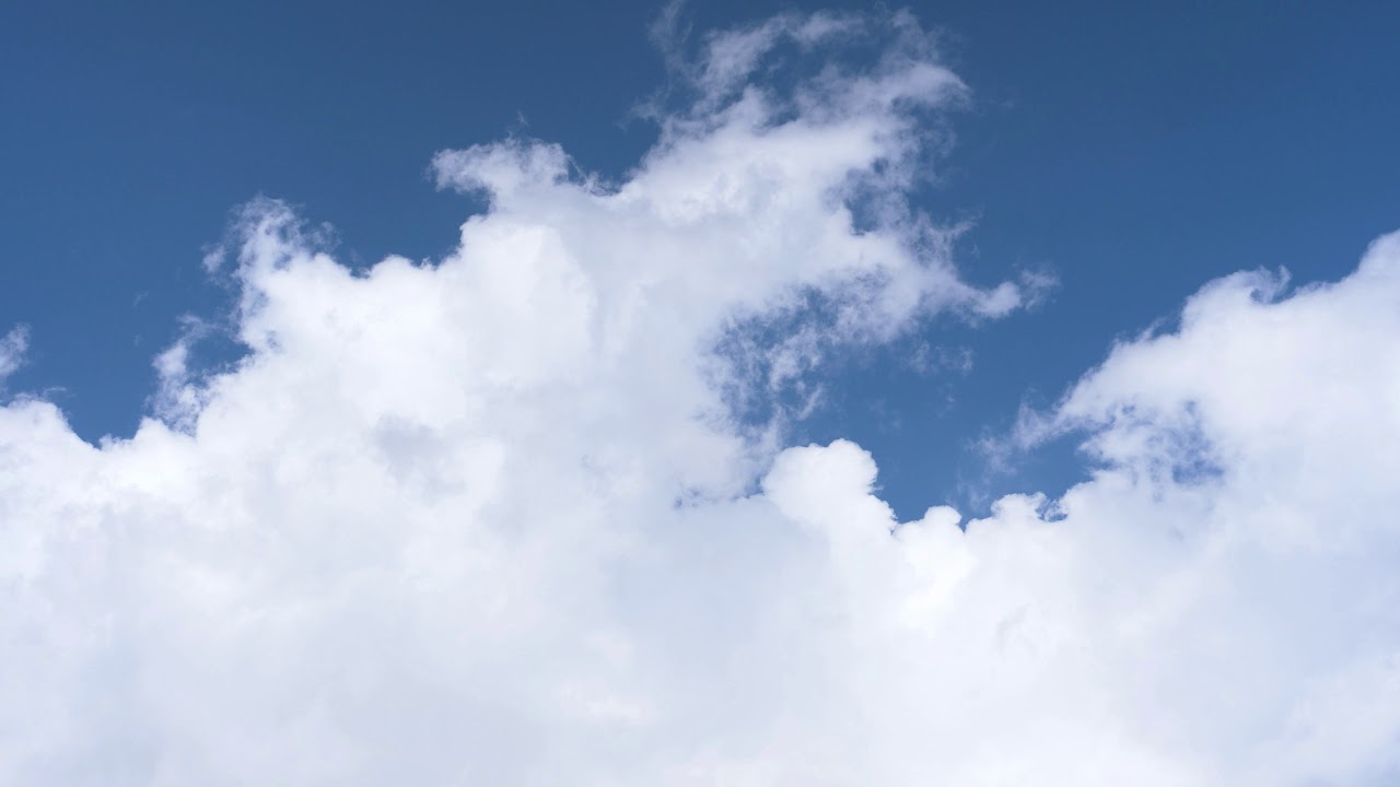 White Clouds in Blue Sky