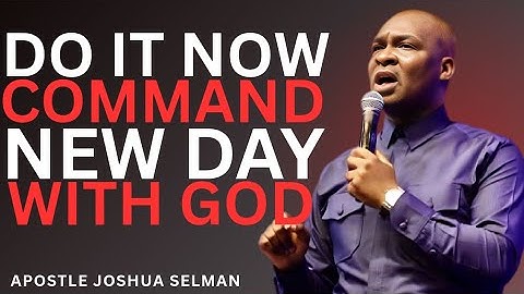 Command Your Day with This Hot Morning Prayer 🔥 | Apostle Joshua Selman