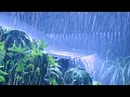 Fall Asleep Instantly with Heavy Rain &amp; Thunder on a Tin Roof / Beat &amp; Goodbye Insomnia in 3 Minutes