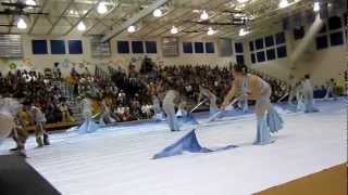 Jupiter High School Winter guard 2012 "Glitter in the Air"