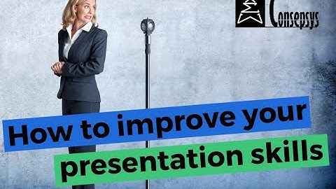 How to improve your presentation skills and fight stage-fright [Consepsys Tip of the Month]