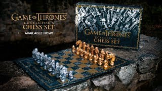 HBO Game of Thrones™ Collector’s Chess Set |  Available Now Announcement