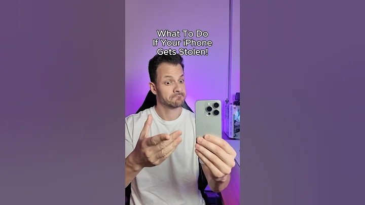 This is what you should do if your iPhone gets stolen. #techtips #iphonetips #appletips #didyouknow