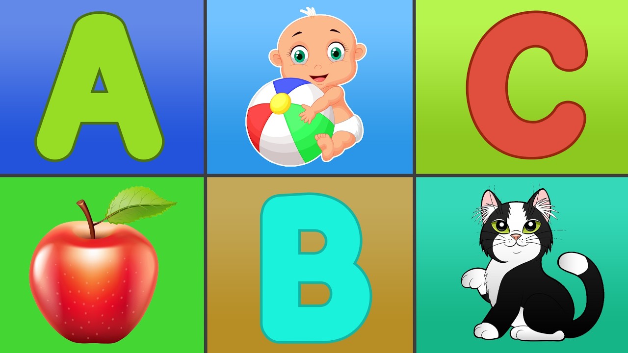 ABC Phonics Song for Kids | A is for Apple 🍎 | B is for Baby 👶 ...