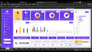 FULL VIDEO APLIKSI SEDERHANA CRM EXCEL | CUSTOMER RELATIONSHIP  MANAGEMENT SYSTEM