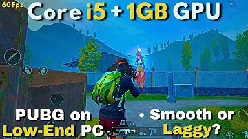 Can Core i5 4th Gen + 1GB GPU Run PUBG Mobile? (Real Test Gameplay)