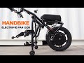 Électrification Handbike pour fauteuil roulant