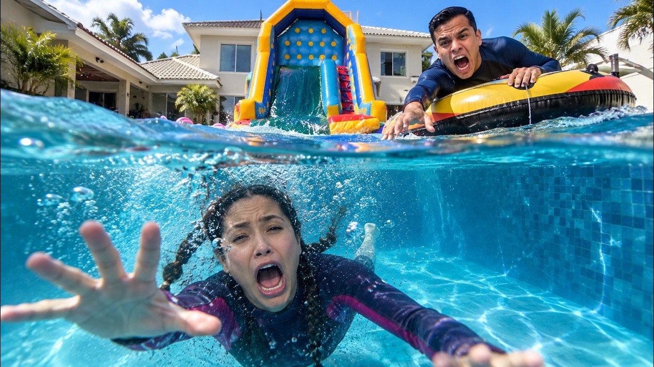 ERA SÓ PRA SER UMA FESTA NA PISCINA MAS O PIOR ACONTECEU! -- ELA SE AFOGOU