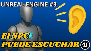 Haz que tu IA ESCUCHE y VAYA a INVESTIGAR 👂 | AISense_Hearing + Behavior Tree en UE5