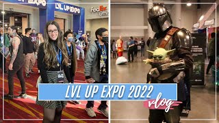 LVL UP EXPO 2022 VLOG | Video Game Expo \& Anime Convention