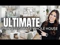 2 hours of spring decorating in 3 homes  ultimate spring decorate whole house  spring decorating