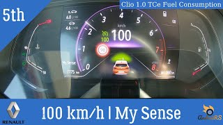 Renault Clio V 1.0 TCe 100 HP Fuel Consumption